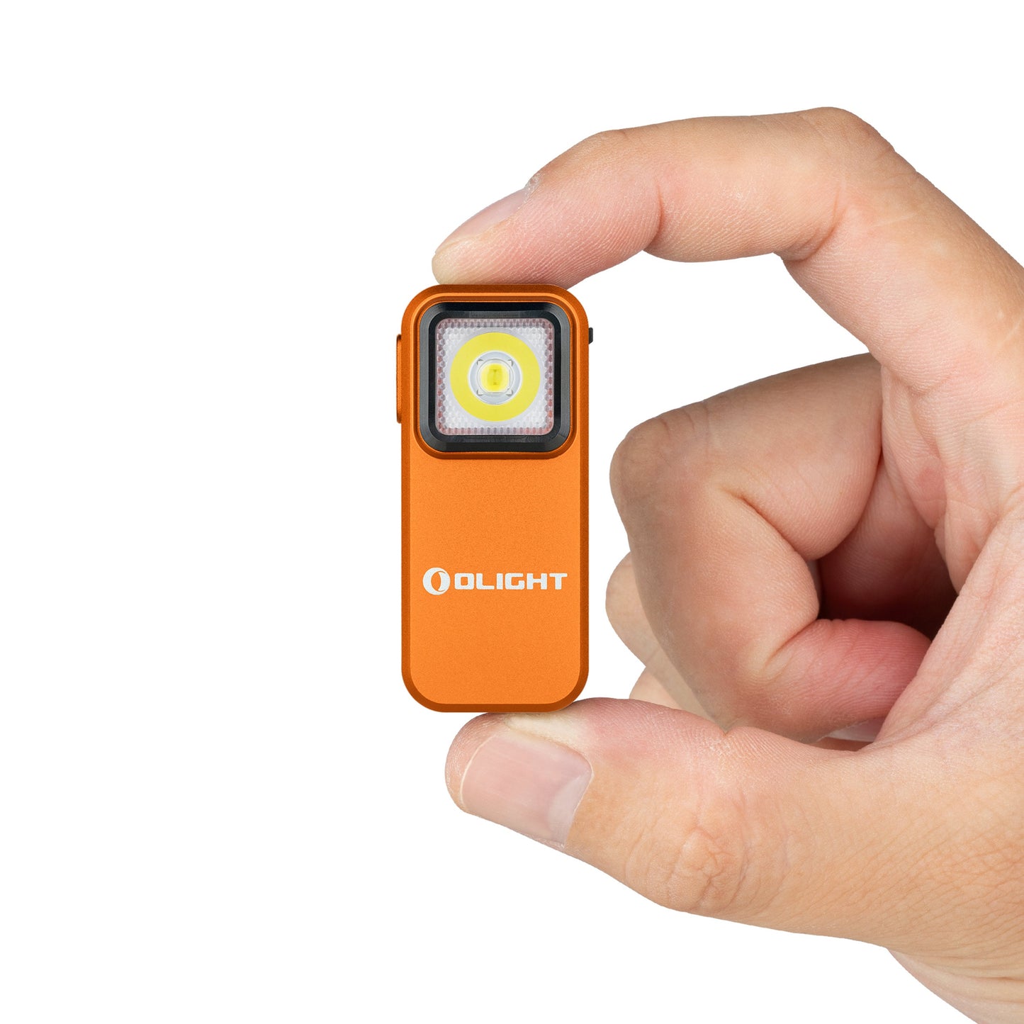 Latarka akumulatorowa Olight Oclip Orange - 300 lumenów