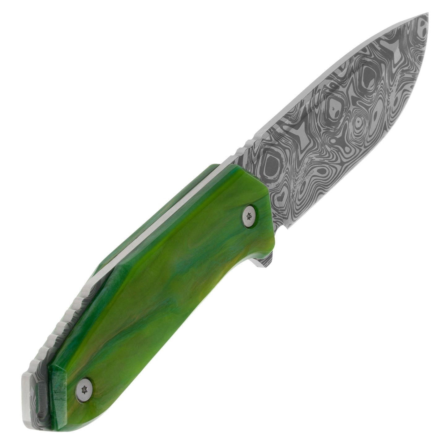Nóż Takumitak Takumi TKF502GN - Damascus/Olive