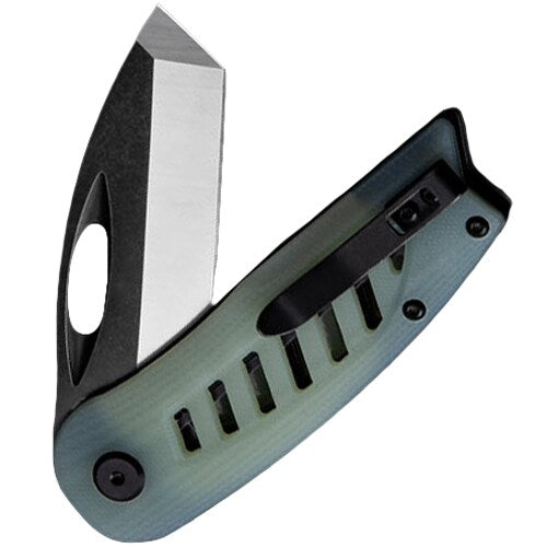 Nóż składany Bestech Explorer - Transparent/Satin Stonewash