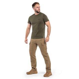 Koszulka T-Shirt MaxPro-Tech "Klasa wojskowa" v2 - Olive