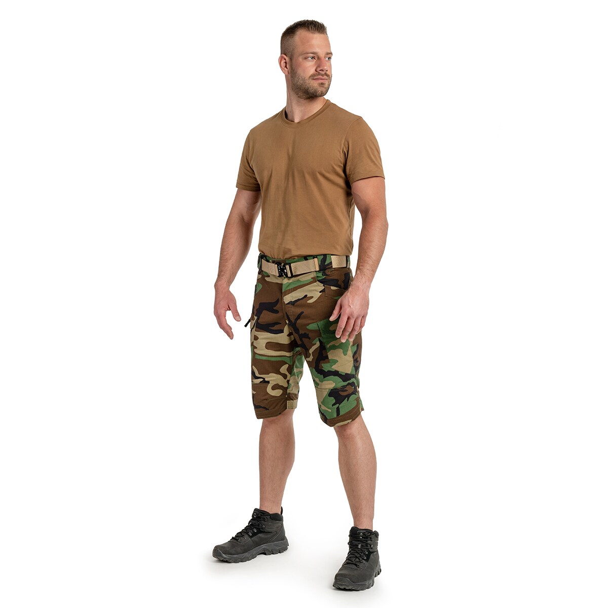Szorty Helikon UTS 11" PolyCotton Rip-Stop - US Woodland