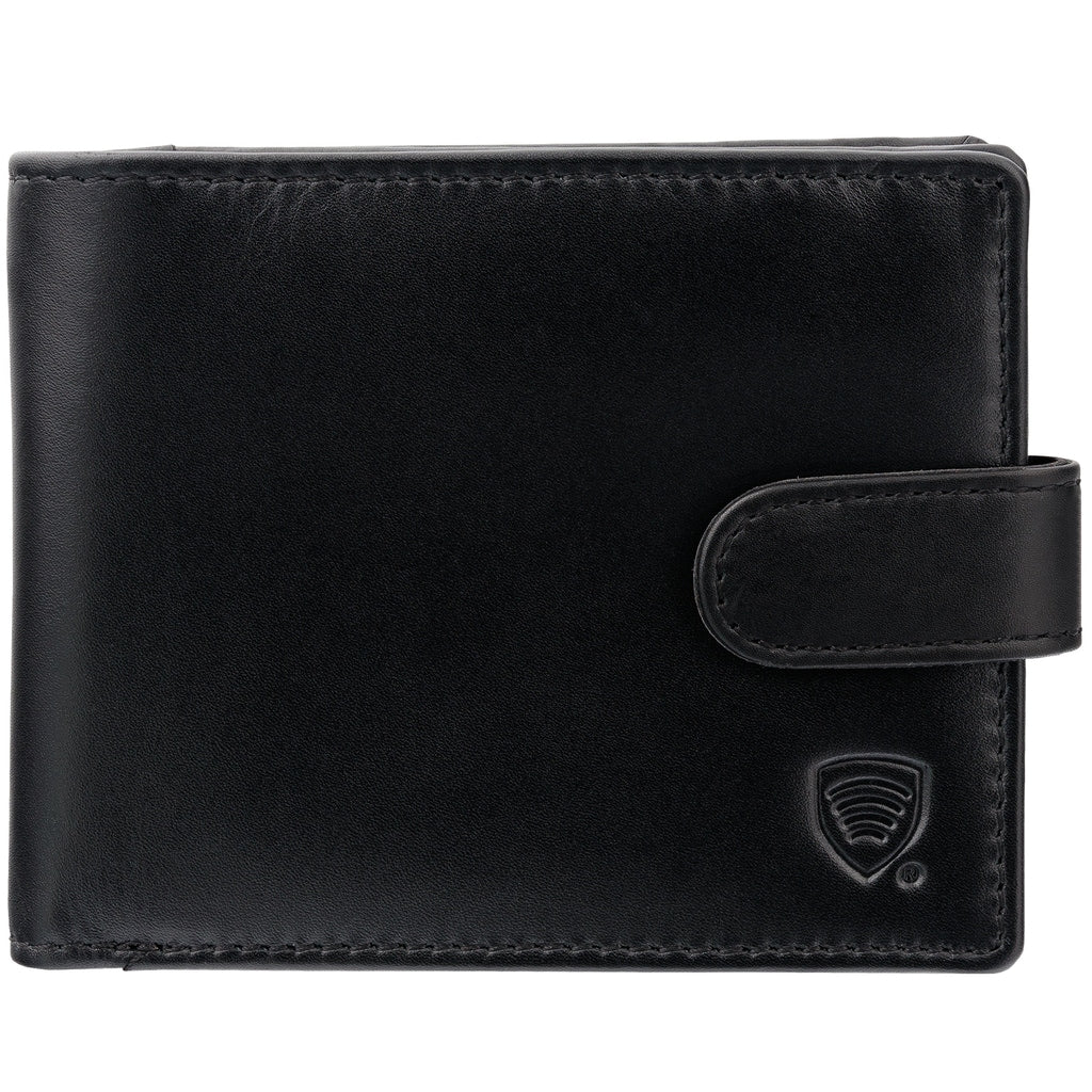Portfel skórzany Koruma Smart RFID Block - Black