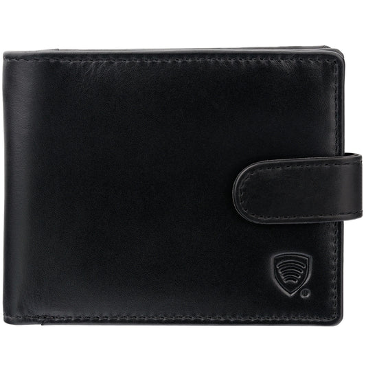 Portfel skórzany Koruma Smart RFID Block - Black