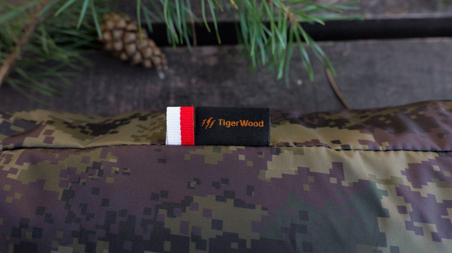 Płachta biwakowa TigerWood Tarp T2 3 x 3 m - Camo