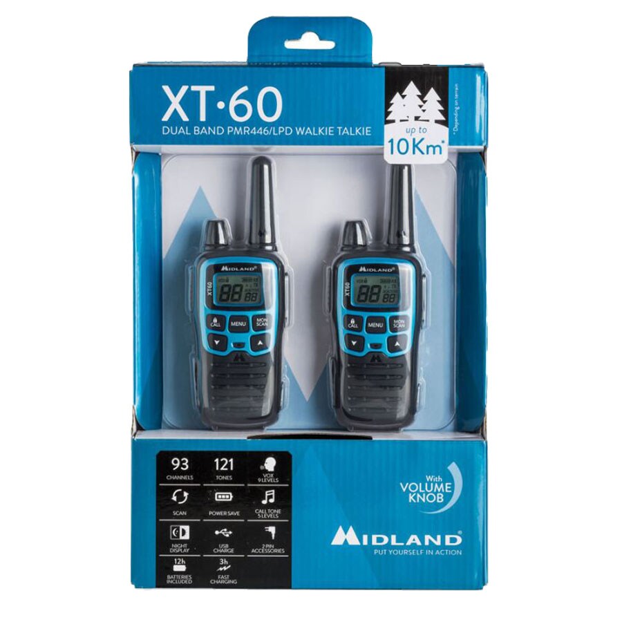 Radiotelefon Midland PMR XT60 - 2 szt.