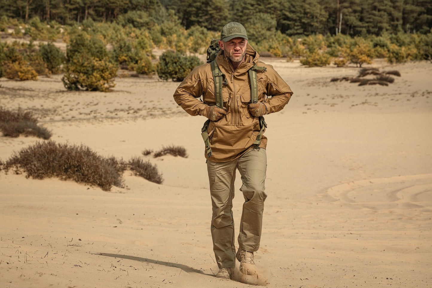 Kurtka Helikon Pilgrim Anorak - Coyote