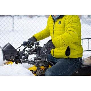 Rękawice taktyczne Mechanix Wear ColdWork WindShell - Black/Grey