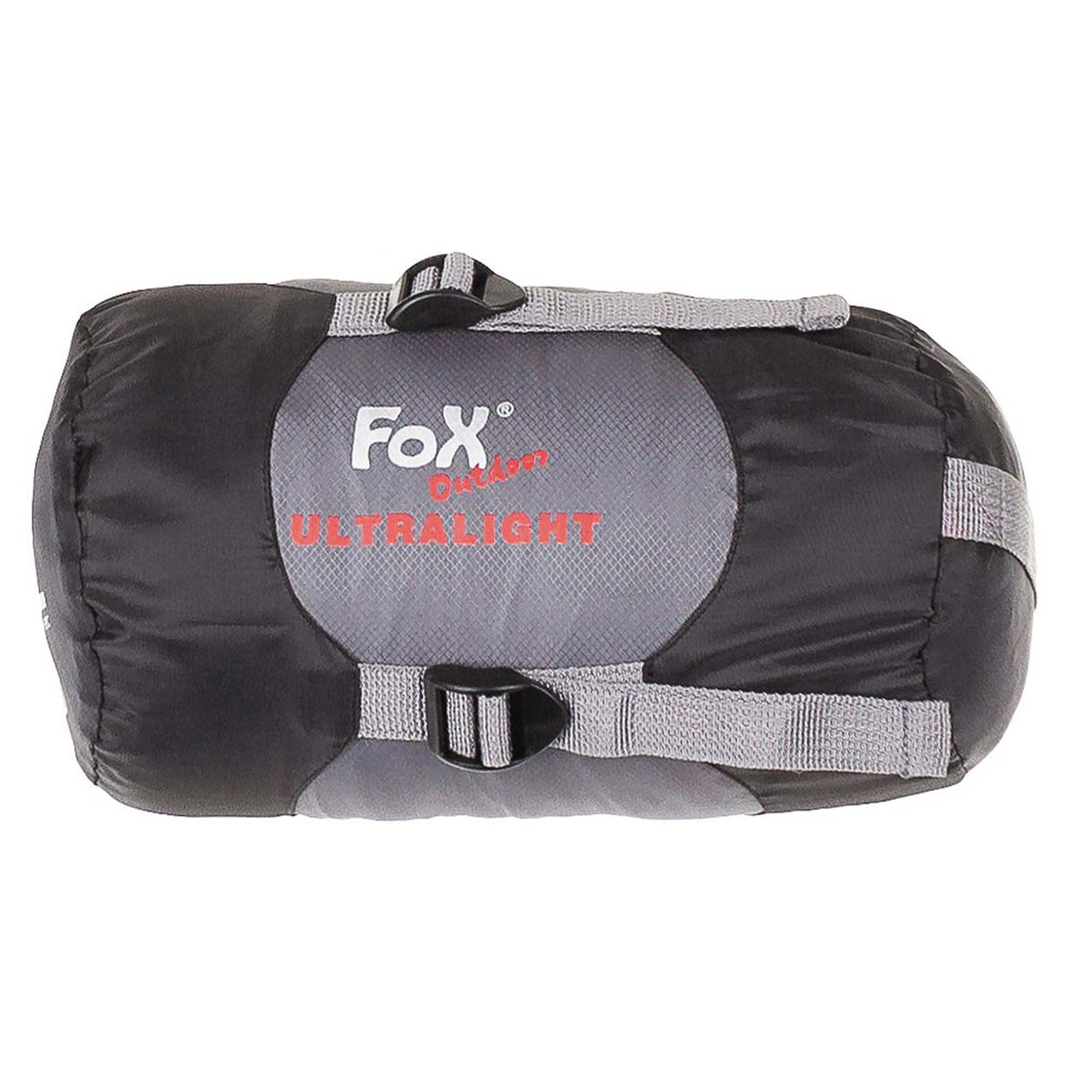 Śpiwór MFH Fox Outdoor Ultralight - Black/Grey