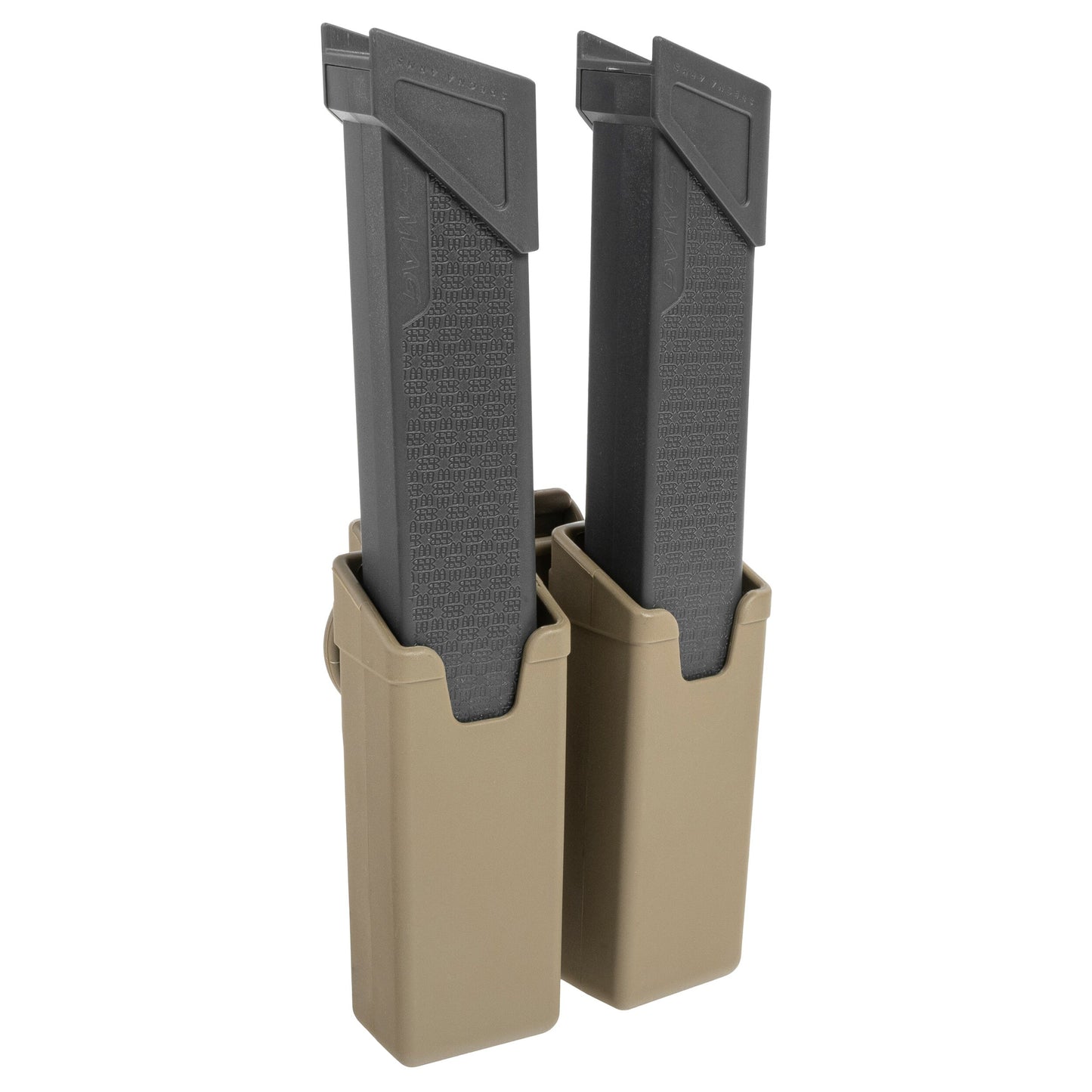 Podwójna ładownica obrotowa ESP z montażem UBC-04-2 na magazynki do MP5/Uzi/Sa vz. 61 - Khaki