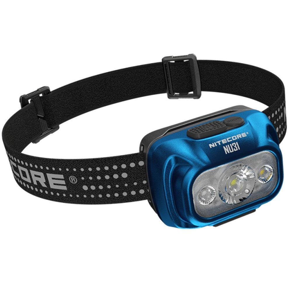 Latarka czołowa Nitecore NU31 Niebieska - 550 lumenów