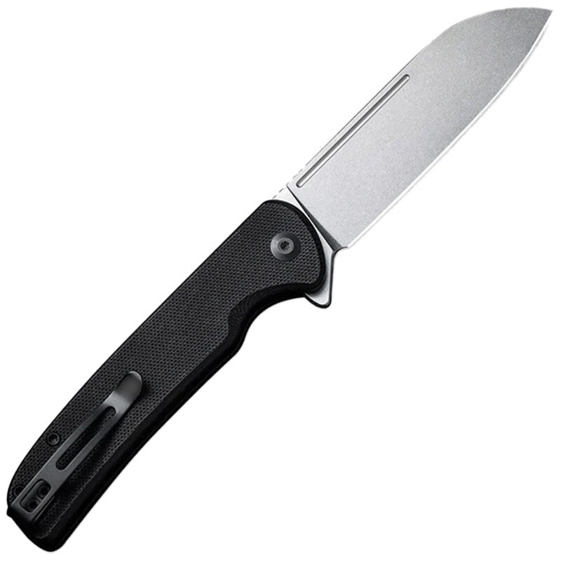 Nóż składany Civivi Chevalier Stonewashed G10 - Black