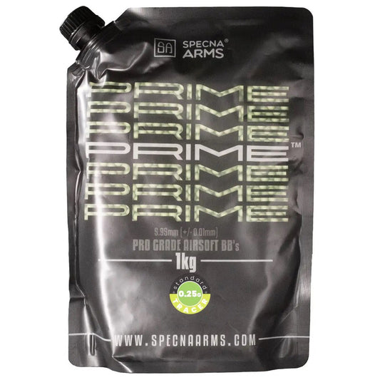 Kulki precyzyjne Specna Arms PRIME Tracer 0.25 g 1 kg - Zielony
