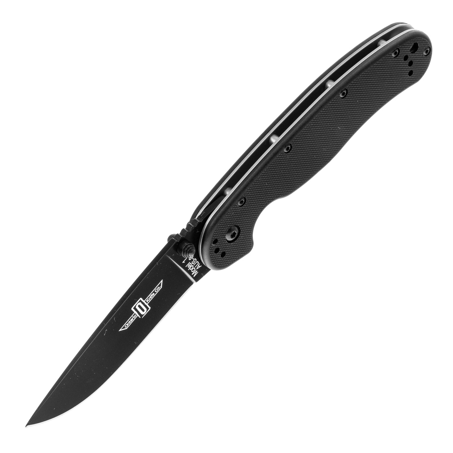 Nóż składany Ontario RAT-1 Folder Black Plain