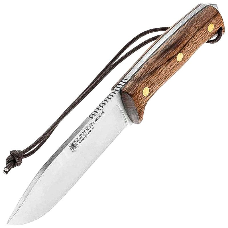 Nóż Joker Nomad Bushcraft Walnut z krzesiwem