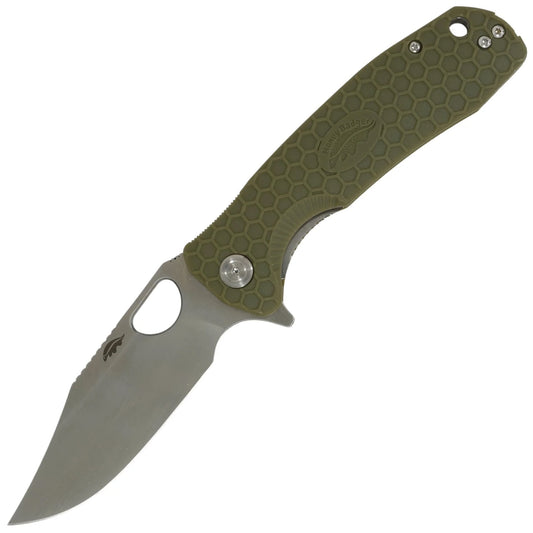 Nóż składany Honey Badger Clip-Point Large 8Cr13MoV - Green
