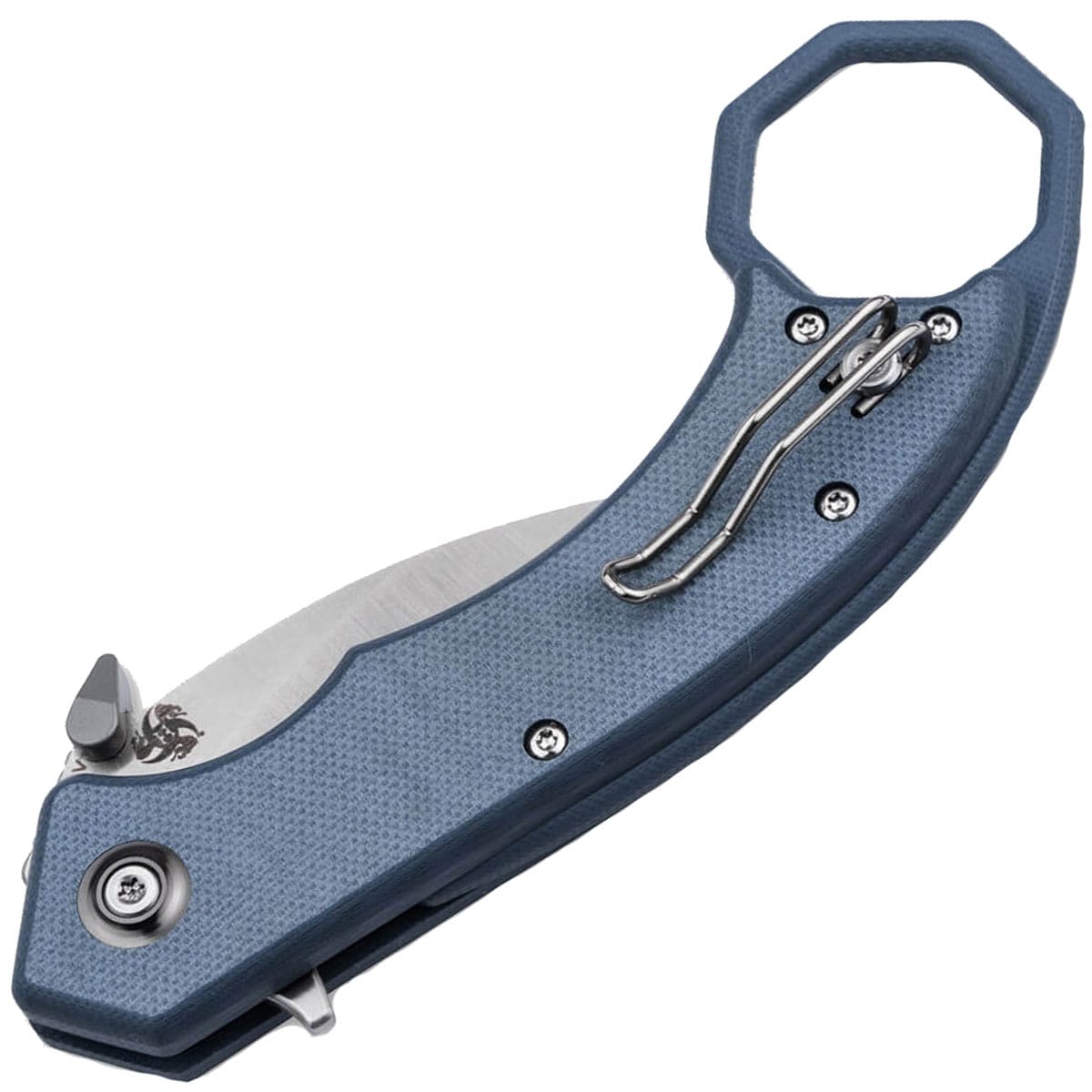 Nóż składany Boker Plus Hel Karambit - Blue/Grey