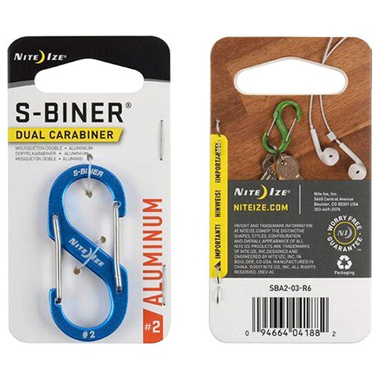 Karabińczyk Nite Ize S-Biner Aluminum 2 - Blue
