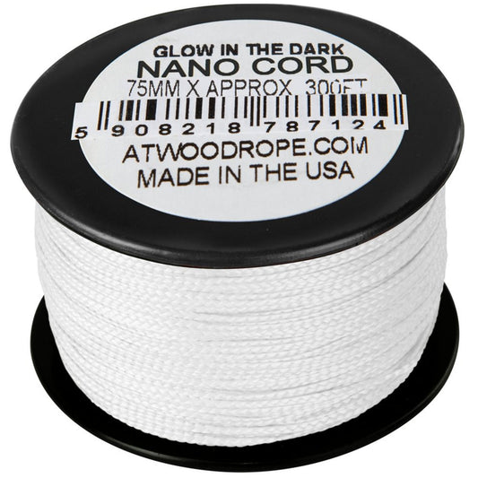 Linka Atwood Rope MFG Nano Uber Glow Cord 91 m - White