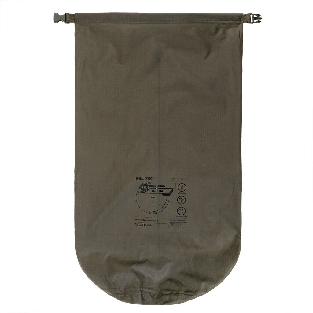 Worek wodoodporny Mil-Tec Drybag 25 l - Olive