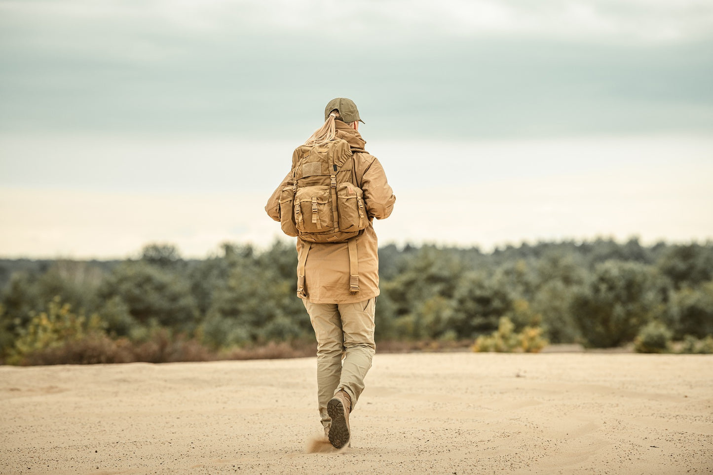 Kurtka Helikon Pilgrim Anorak - Coyote