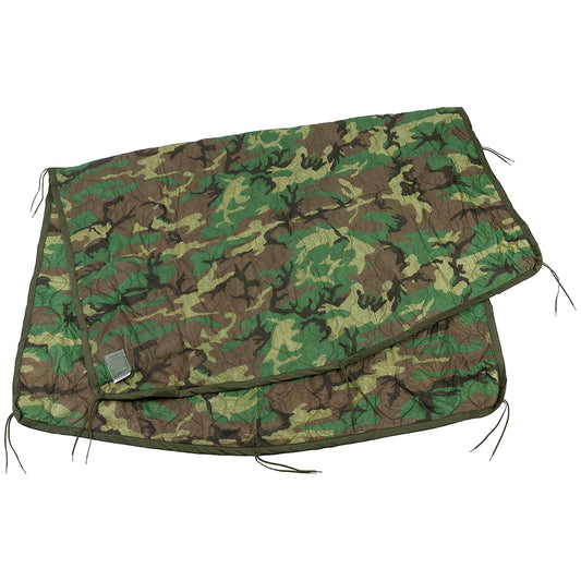 Podpinka do poncha US GI Poncho Liner Woodland - stan jak nowa - Demobil