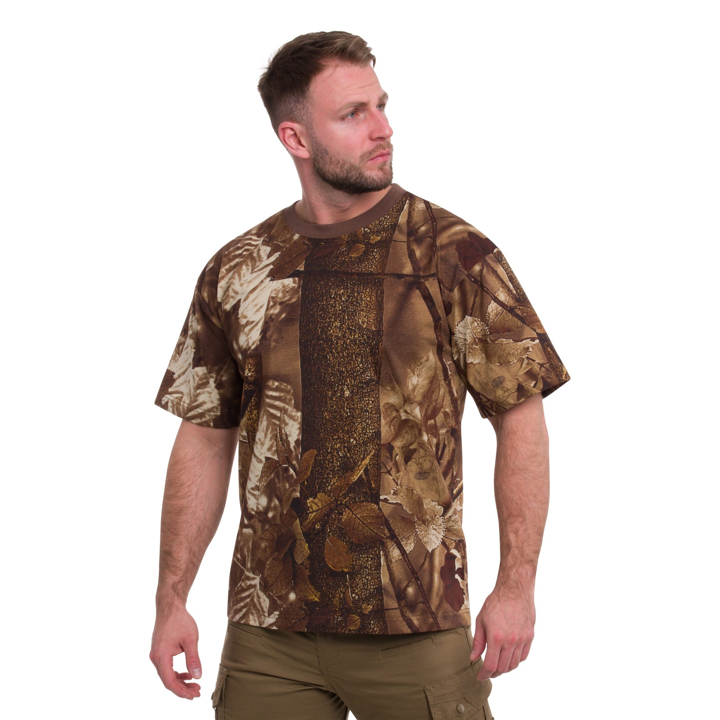Koszulka T-shirt MFH - Hunter-Brown
