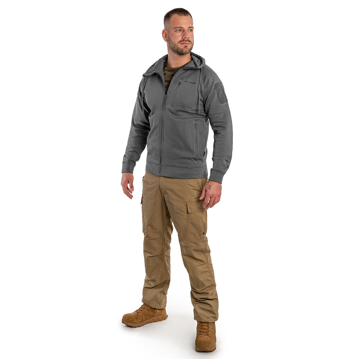 Bluza Pentagon Leonidas 2.0 Tactical Hoodie - Wolf Grey