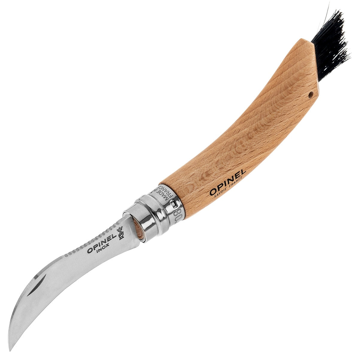 Nóż składany Opinel No.8 Mushroom do zbierania grzybów