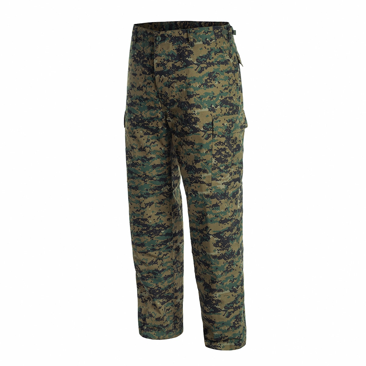 Spodnie wojskowe Mil-Tec wzmacniane BDU Digital Woodland