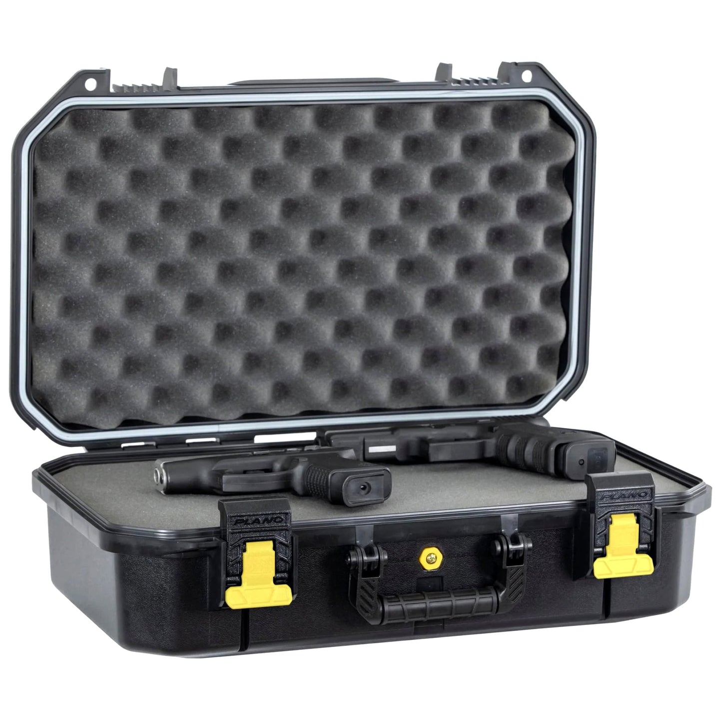 Walizka transportowa ASG Plano AW3 Pistol Case XL - Black/Yellow