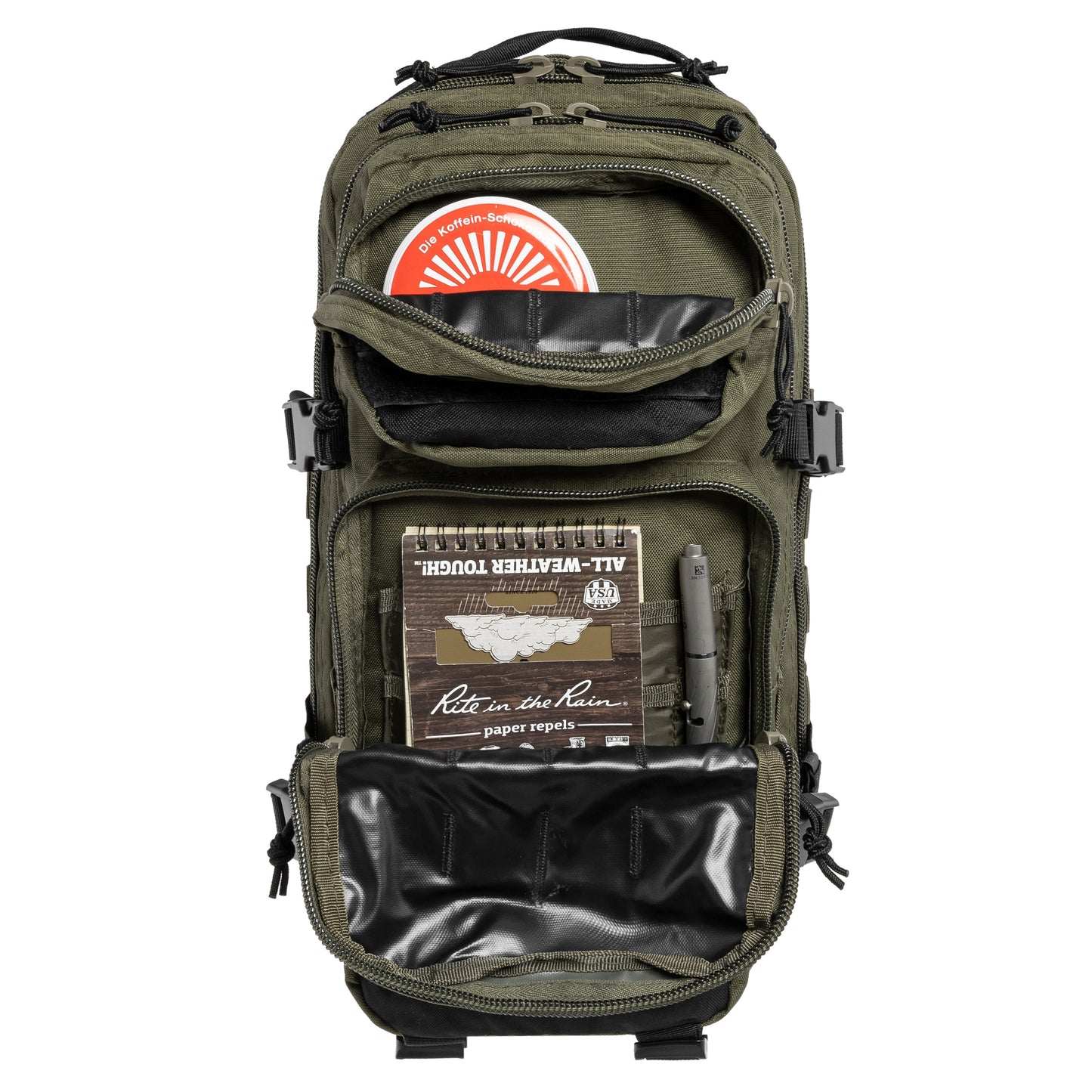 Plecak Mil-Tec Assault Pack Small 20 l - Ranger Green/Black