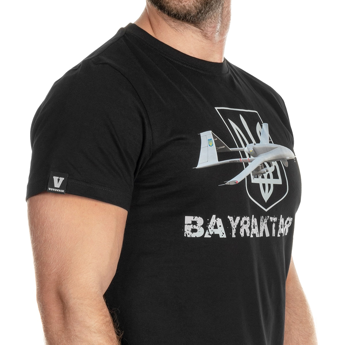 Koszulka T-Shirt Voyovnik Bayraktar TB2 - Black