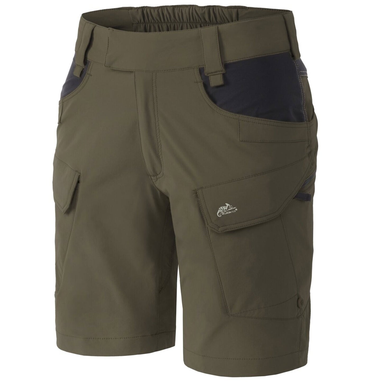 Szorty damskie Helikon OTP Nylon 8,5" - Taiga Green/Black