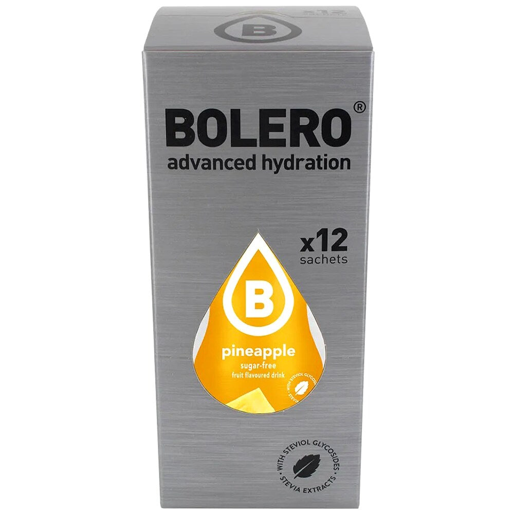 Napój w proszku Bolero Pineapple ze stewią 9 g - 12 szt.