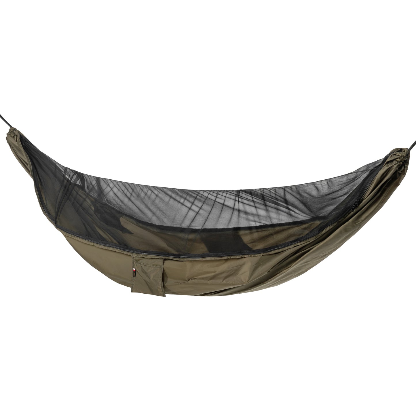 Hamak ultralekki TigerWood Ważka V2 Double Zip Khaki - z moskitierą