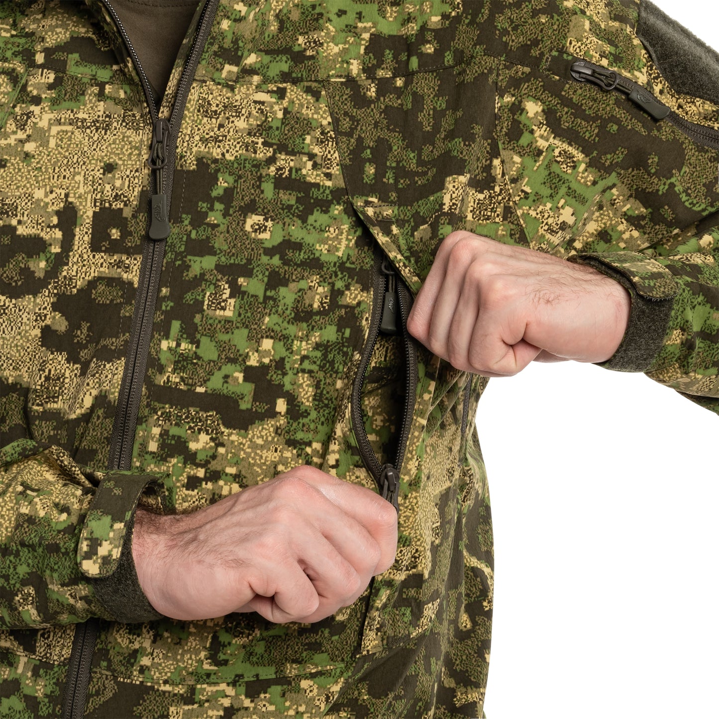 Kurtka Helikon Trooper StormStretch Softshell MK2 - Pencott Wildwood