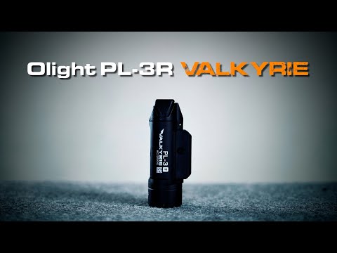 Latarka na broń Olight PL-3R Valkyrie Black - 1500 lumenów