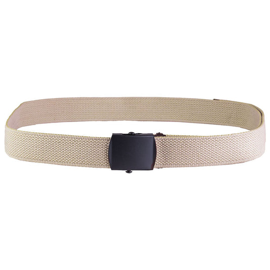 Pas Mil-Tec Cotton Black Buckle - Khaki