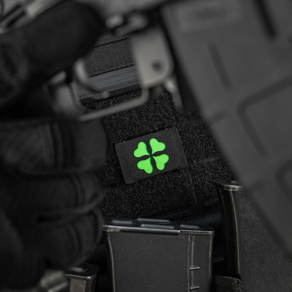 Naszywka M-Tac MOLLE Koniczyna - Black