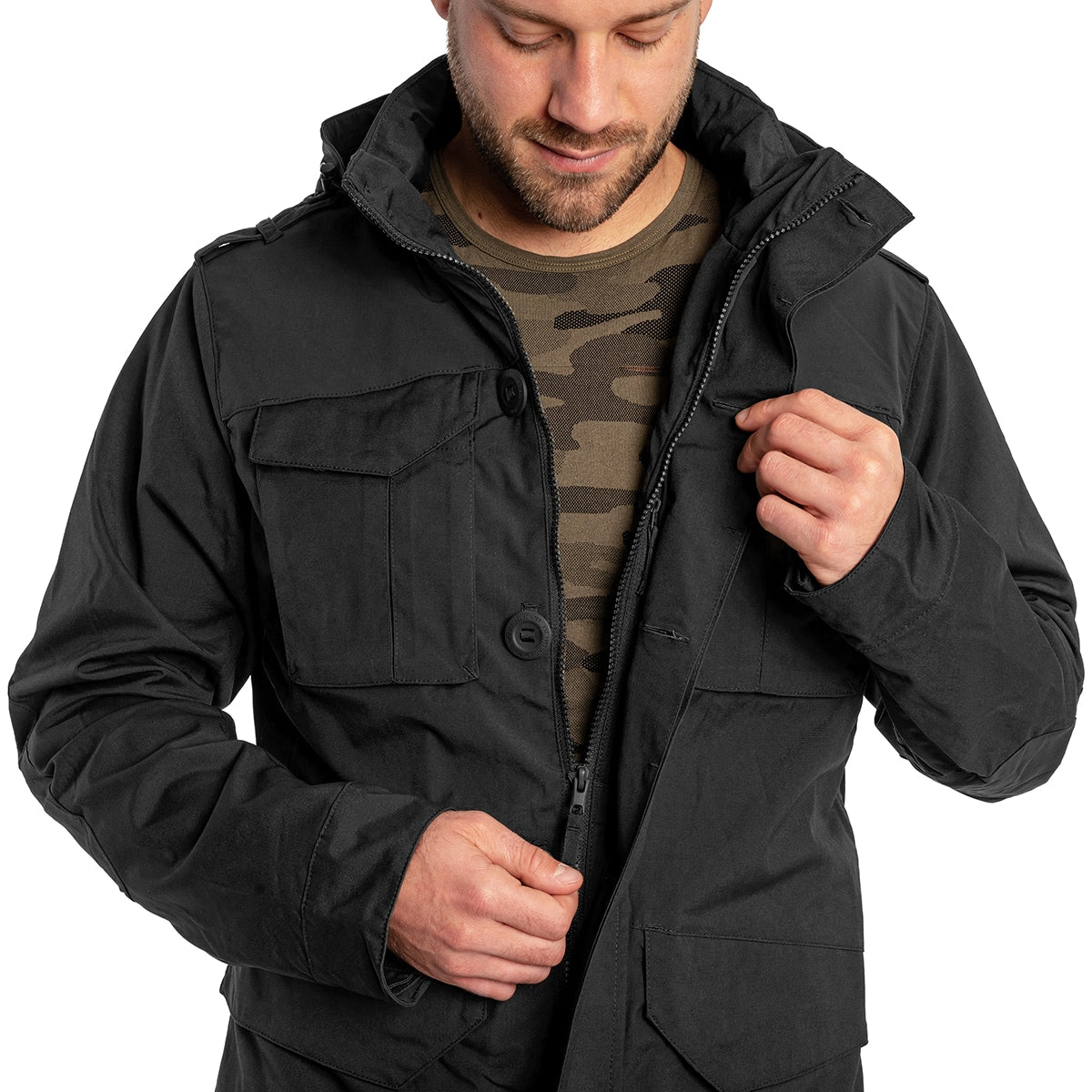 Kurtka Helikon M65 Covert - Black