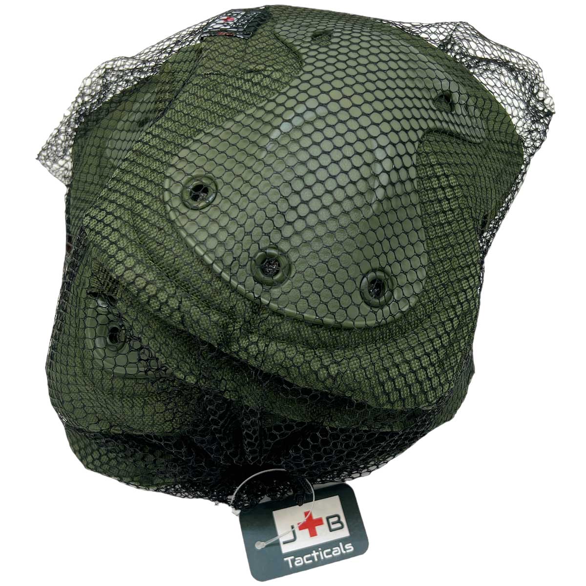 Ochraniacze JB Tacticals na kolana i łokcie - Olive Green