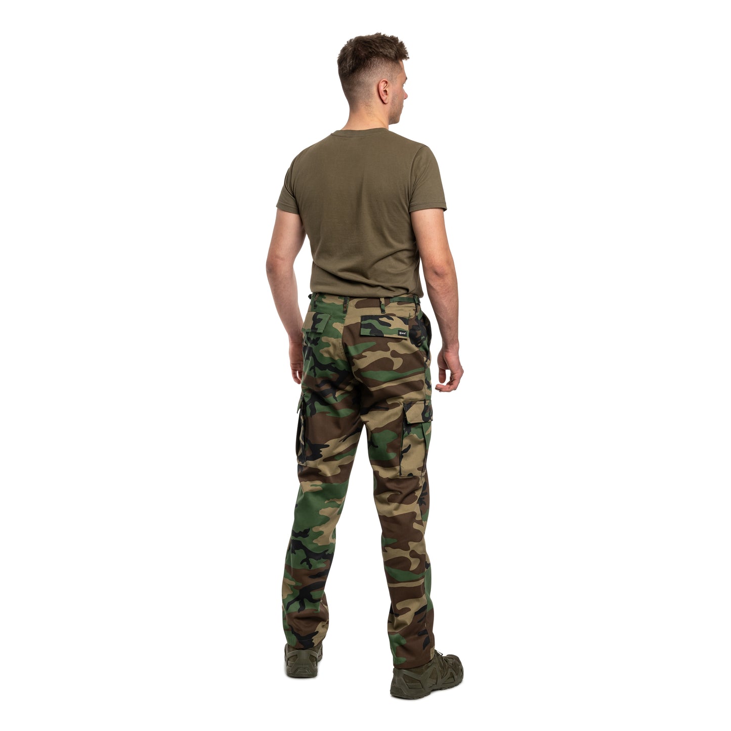 Spodnie wojskowe MFH US Combat BDU - Woodland