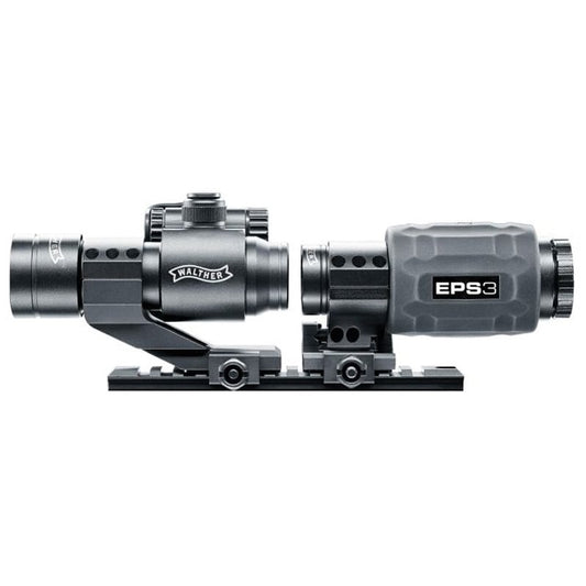 Kolimator Walther z lunetą powiększającą EPS3 22mm - zestaw