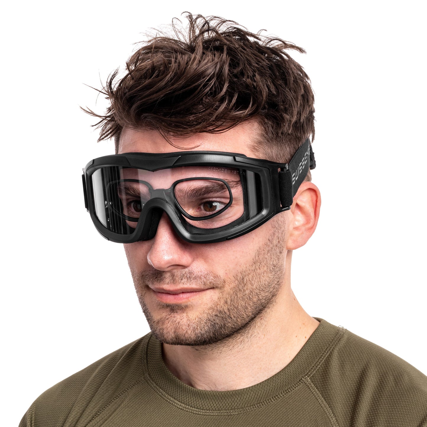 Gogle taktyczne Swiss Eye F-Tac - Black
