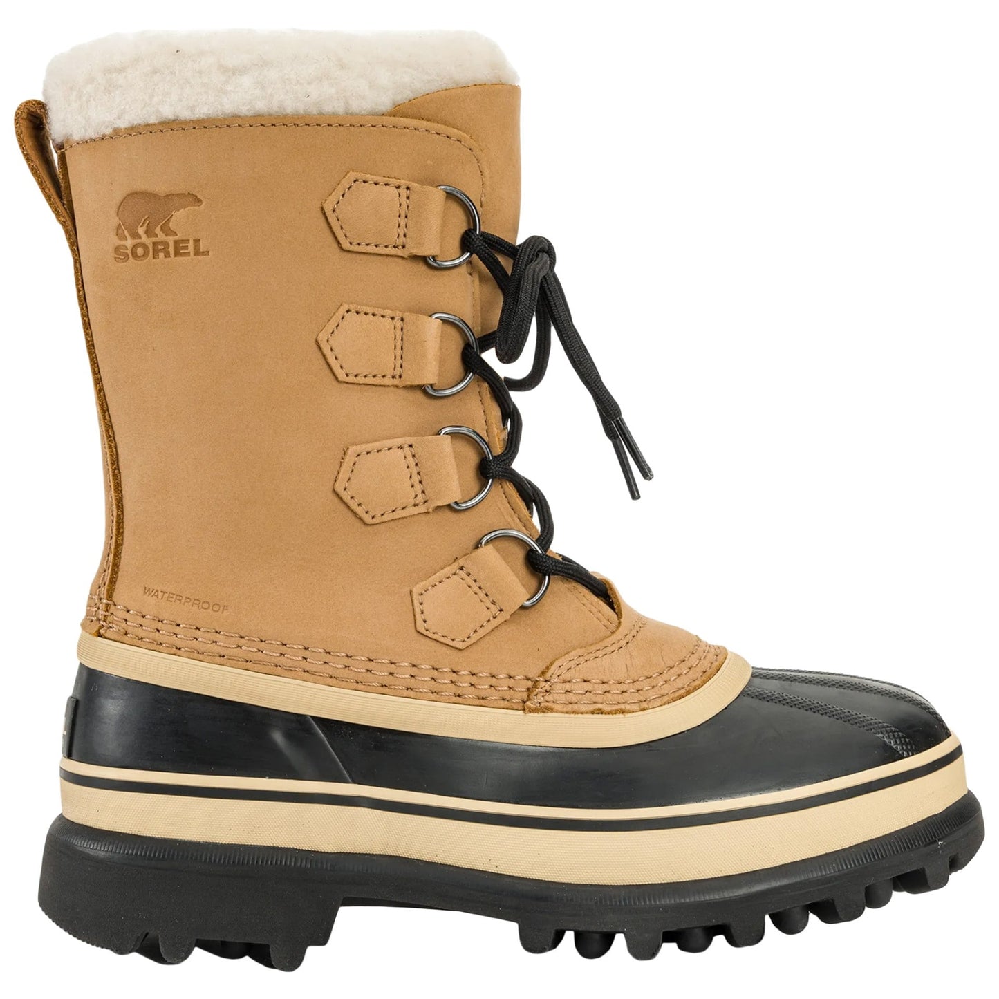 Buty śniegowce damskie Sorel Caribou WP - Buff