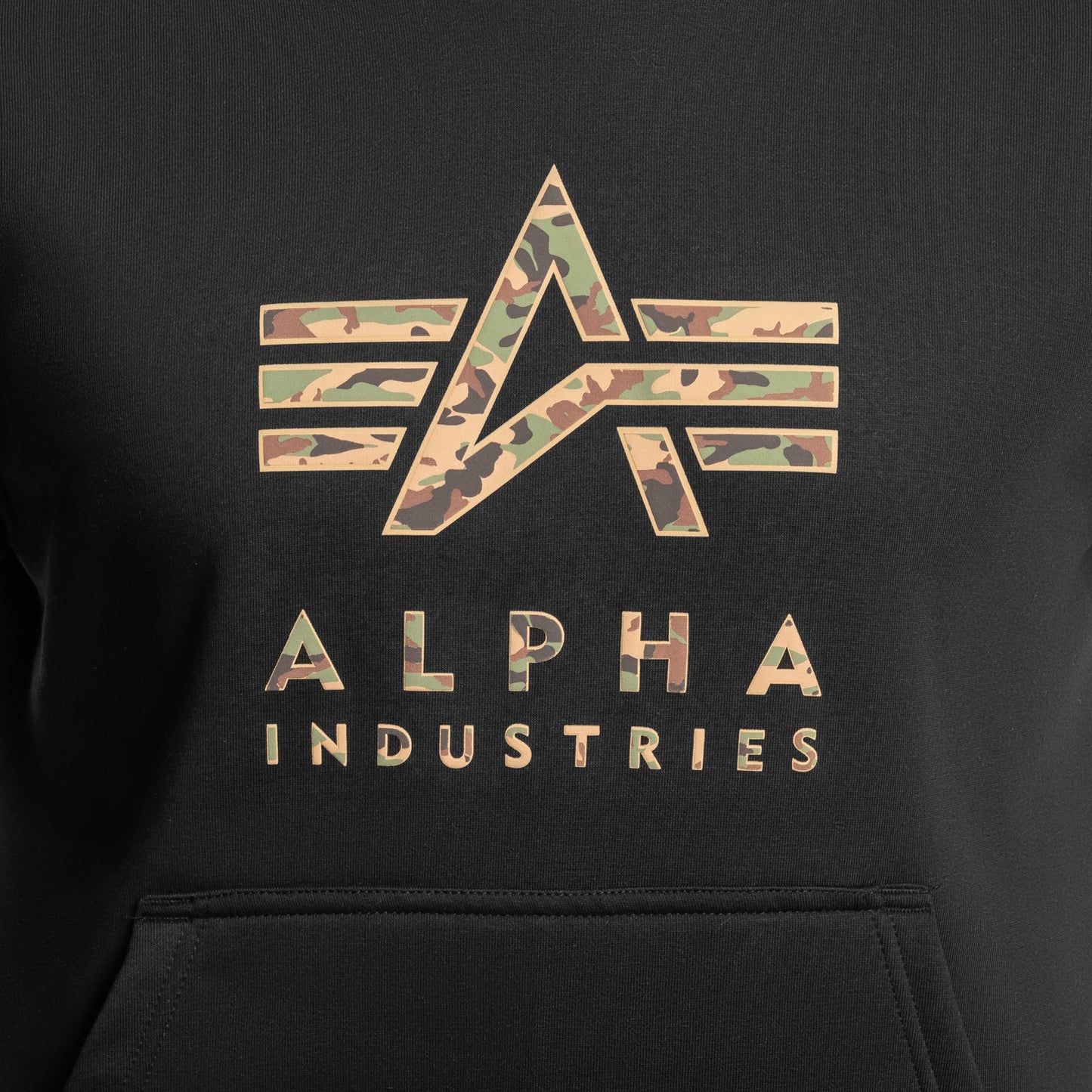 Bluza Alpha Industries Camo TPU Hoody - Black