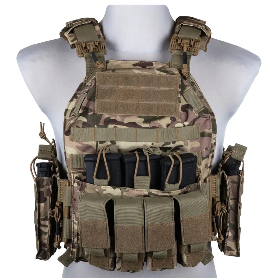 Kamizelka taktyczna GFC Plate Carrier - Arid MC Camo