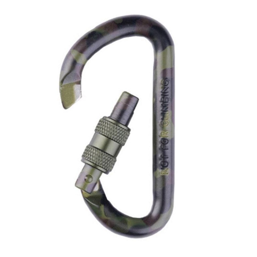 Karabińczyk Mil-Tec aluminiowy Lock 80 mm - 2 szt.
