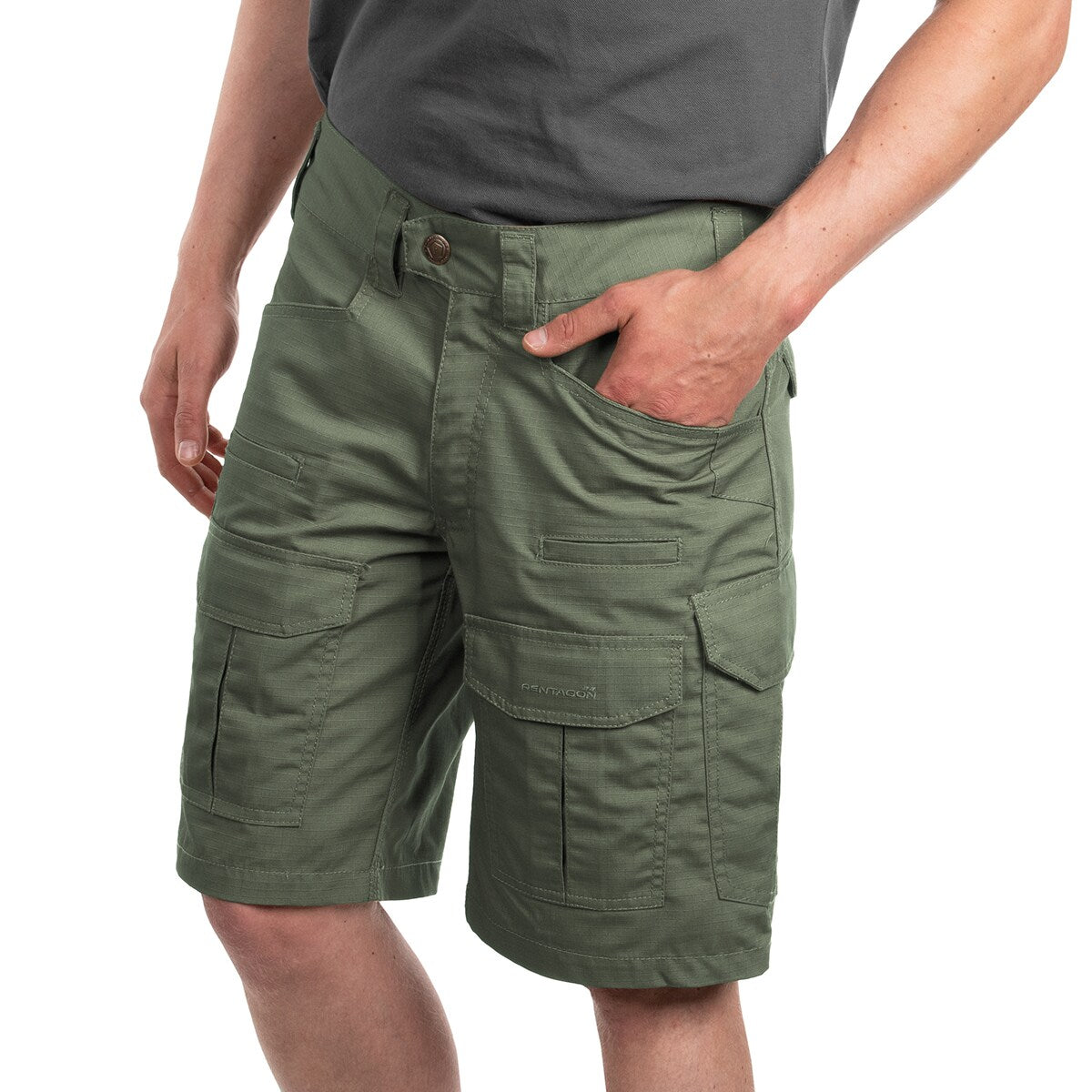 Szorty Pentagon Lycos - Camo Green