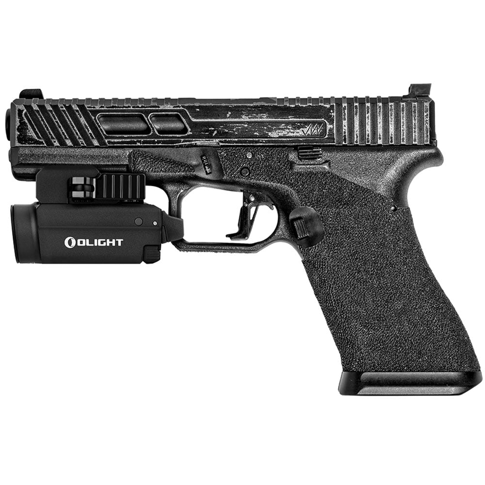Latarka na broń z celownikiem laserowym Olight BALDR S Cool White - 800 lumenów, Blue Laser
